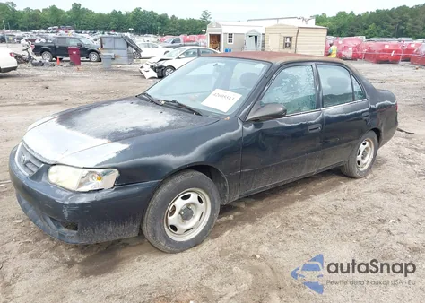 2002 Toyota Corolla Ce z USA, uszkodzony, nr VIN 1NXBR12E72Z652070